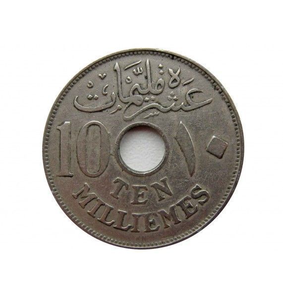 Египет 10 миллим 1917 KN г.