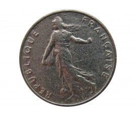 Франция 1/2 франка 1969 г.