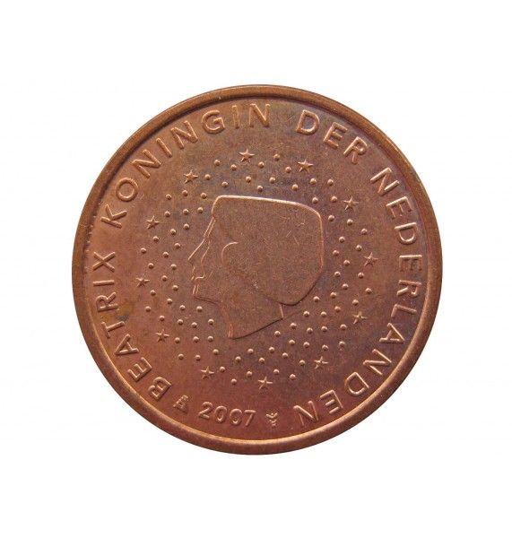 Нидерланды 5 евро центов 2007 г.