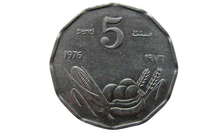 Сомали 5 сенти 1976 г.