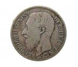 Бельгия 1 франк 1887 г. (Der Belgen)