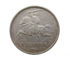Литва 5 лит 1936 г.