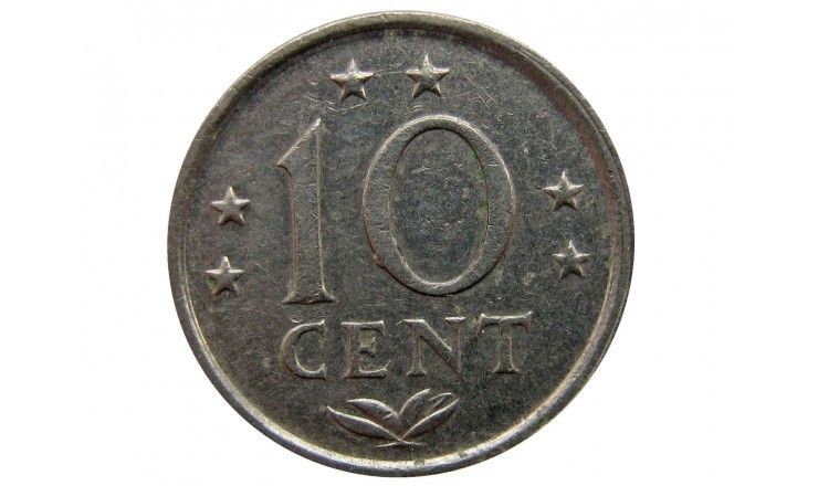 Нидерландские Антиллы 10 центов 1984 г.