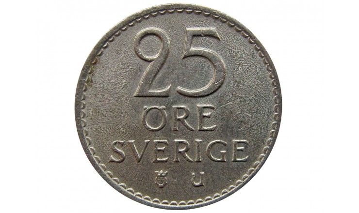 Швеция 25 эре 1972 г.