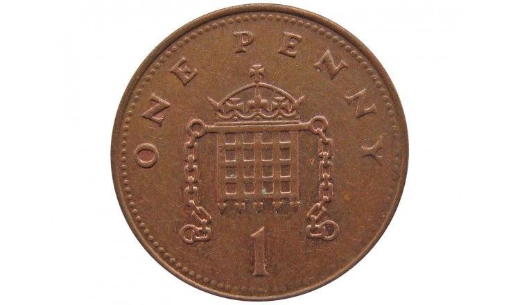 Великобритания 1 пенни 2007 г.