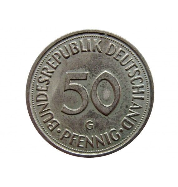 Германия 50 пфеннигов 1982 г. G