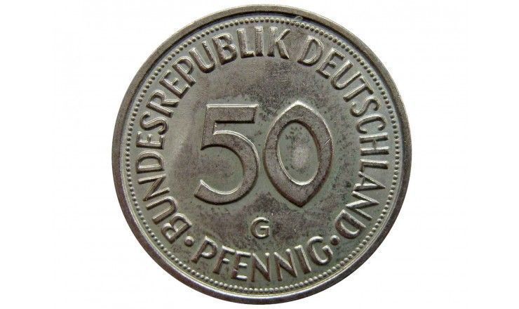 Германия 50 пфеннигов 1982 г. G