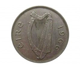 Ирландия 1/2 кроны 1966 г.
