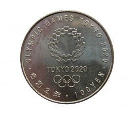Япония 100 йен 2020 г. (Yr.2) (XXXII летние Олимпийские игры, Токио 2020 - Мирайтова)
