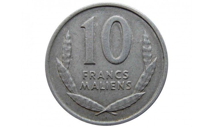 Мали 10 франков 1961 г.
