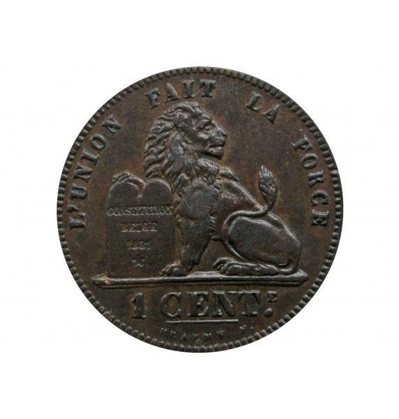 Бельгия 1 сантим 1882 г. (Des Belges)