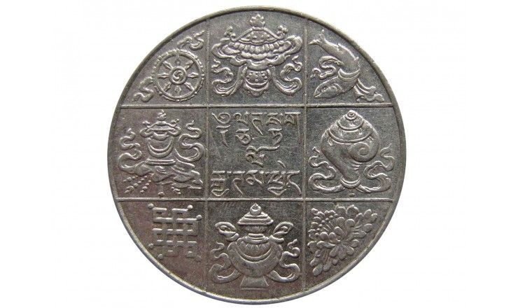 Бутан 1/2 рупии 1950 г.