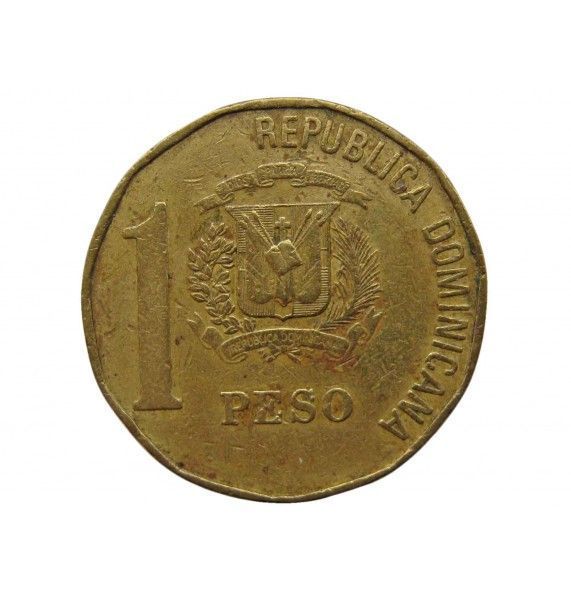 Доминиканская республика 1 песо 1991 г.
