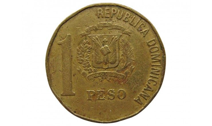 Доминиканская республика 1 песо 1991 г.