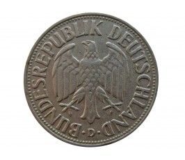 Германия 1 марка 1950 г. D
