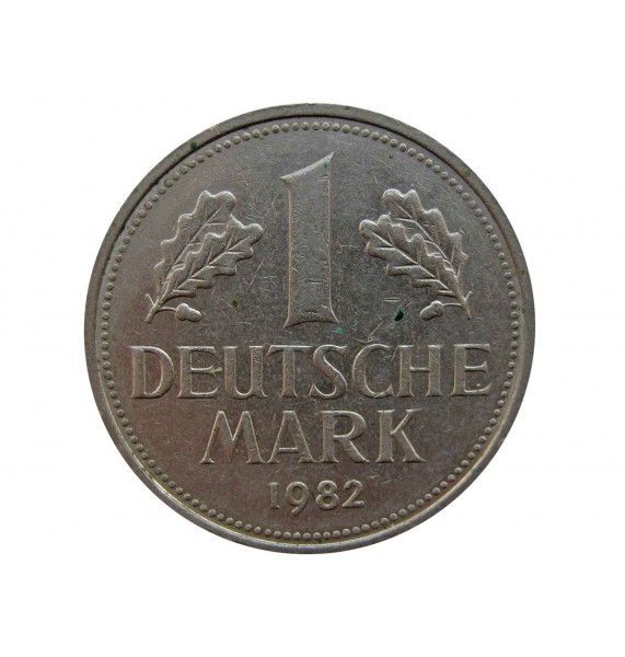 Германия 1 марка 1982 г. J