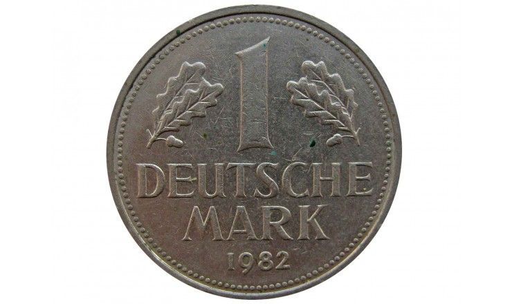 Германия 1 марка 1982 г. J