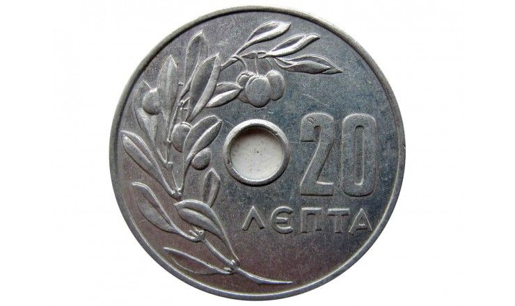 Греция 20 лепта 1964 г.