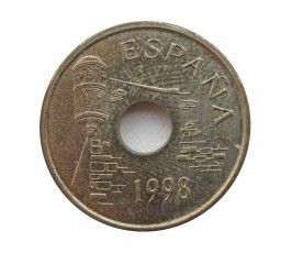Испания 25 песет 1998 г. (Сеута)