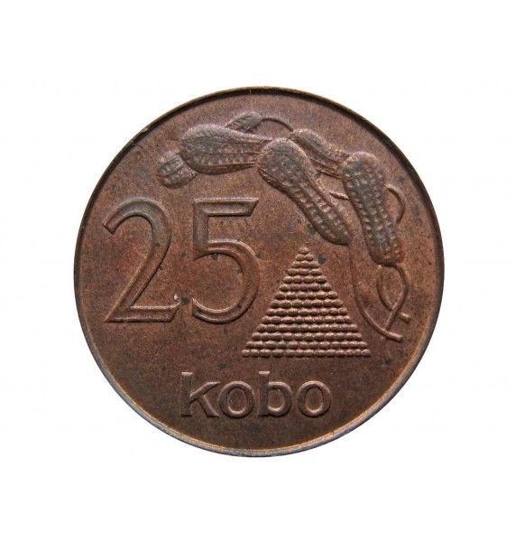 Нигерия 25 кобо 1991 г.