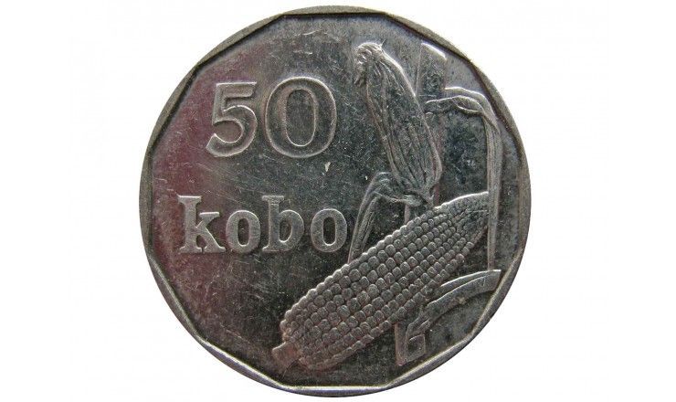 Нигерия 50 кобо 2006 г.