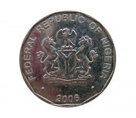 Нигерия 50 кобо 2006 г.