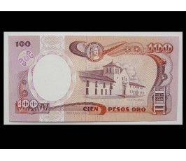 Колумбия 100 песо 1986 г.