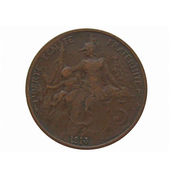 Франция 5 сантимов 1913 г.