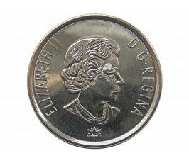 Канада 25 центов 2017 г. (150 лет Конфедерации Канады)