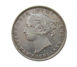 Ньюфаундленд 10 центов 1872 г. 