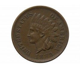 США 1 цент 1883 г.
