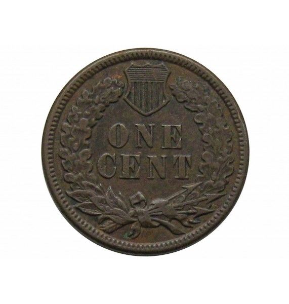 США 1 цент 1884 г.