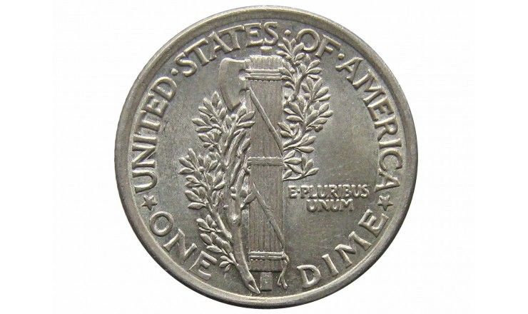 США дайм (10 центов) 1920 г. 