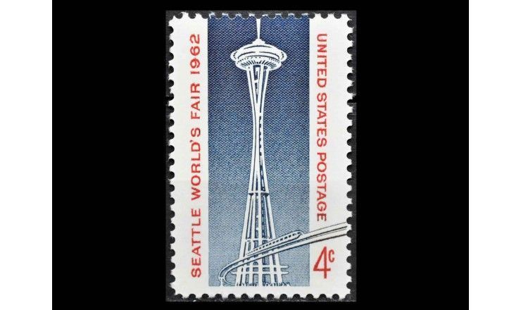 США 1962 г. "Всемирная выставка, Сиэтл" 