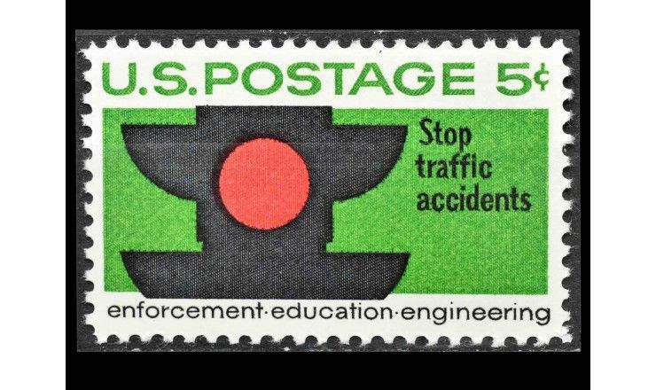 США 1965 г. "Безопасность дорожного движения"