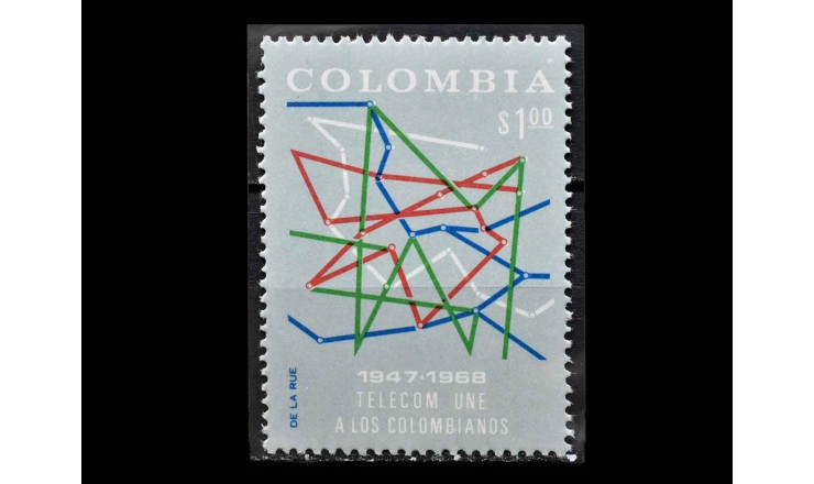 Колумбия 1968 г. "Колумбия 21 год Телеком"