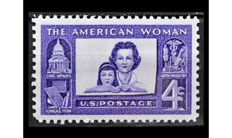 США 1960 г. "Американская женщина"