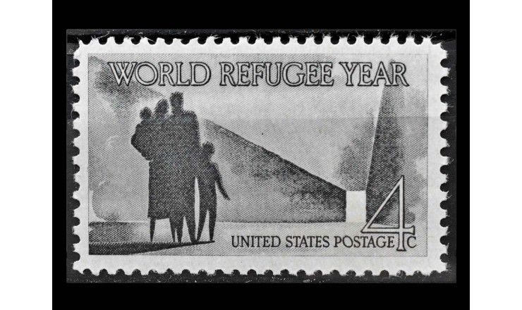 США 1960 г. "Всемирный год беженцев 1959/1960"