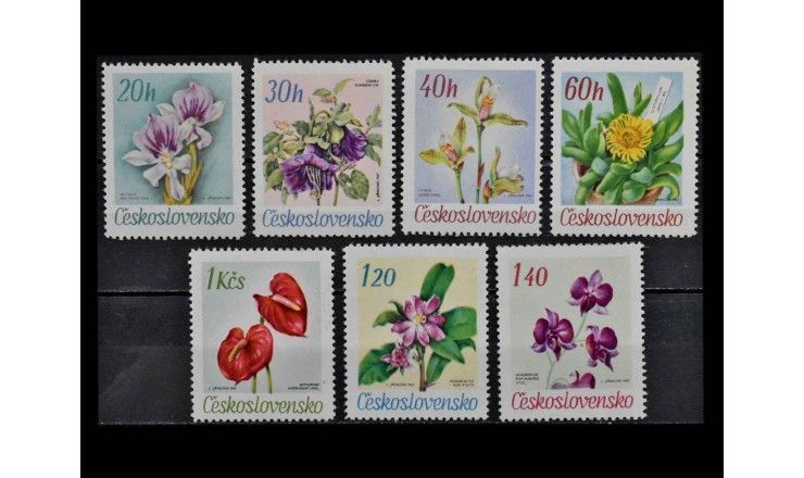 Чехословакия 1967 г. "Цветы из Ботанического сада"