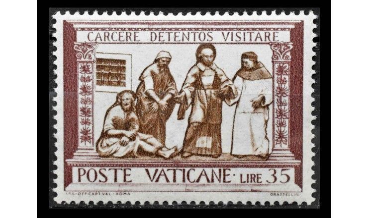 Ватикан 1960 г. "Дела милосердия"