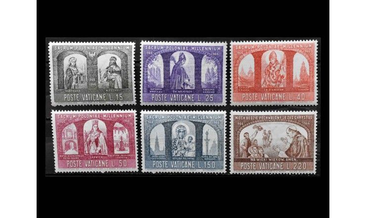 Ватикан 1966 г. "Тысячелетие Христианизации Польши"