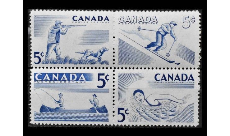 Канада 1957 г. "Спорт"