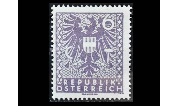 Австрия 1945 г. "Гербы"
