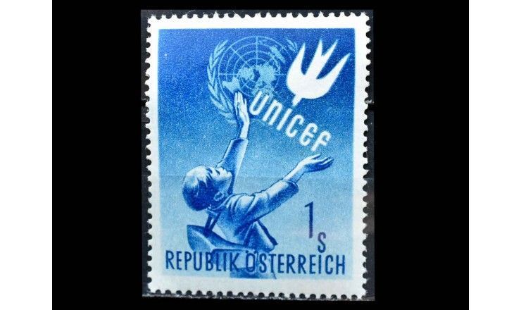 Австрия 1949 г. "Детский фонд ООН (ЮНИСЕФ)"