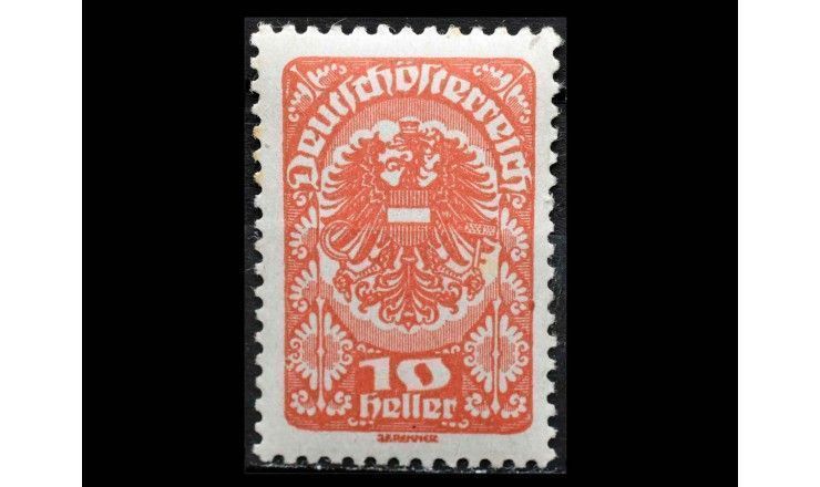 Австрия 1919/1920 г. "Стандартные марки" 