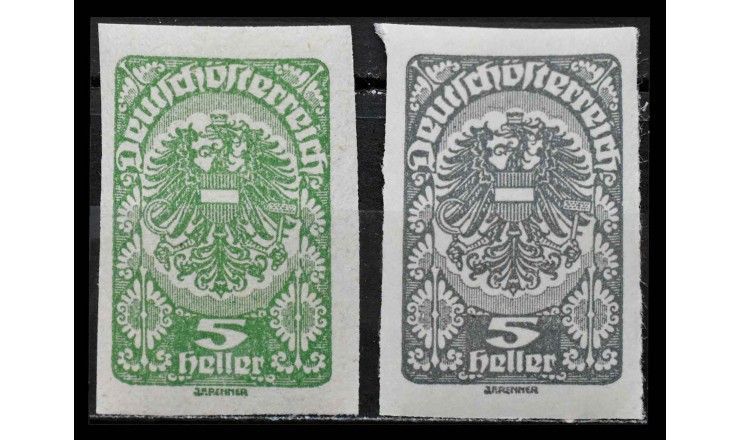 Австрия 1919/1920 г. "Стандартные марки" 