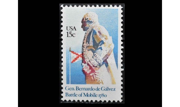 США 1980 г. "Генерал Бернардо де Гальвес"