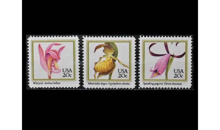 США 1984 г. "Орхидеи" 