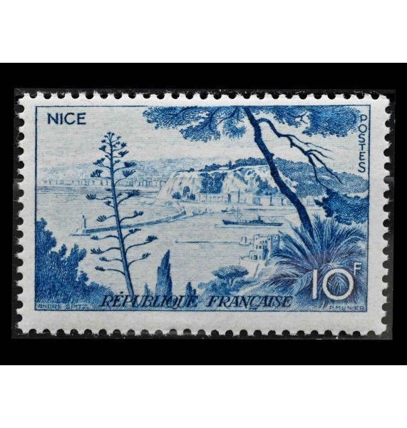 Франция 1955 г. "Стандартные марки: Ландшафты"