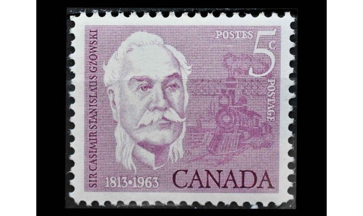 Канада 1963 г. "150 лет со дня рождения Казимира Гзовски, инженера"
